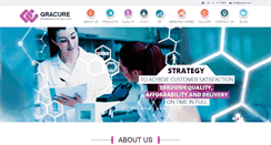 Desktop Screenshot of gracure.com