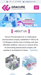 Mobile Screenshot of gracure.com