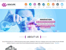 Tablet Screenshot of gracure.com
